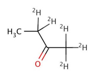 2-Butanone-1,1,1,3,3-d5 (CAS 24313-50-6) - chemical structure image