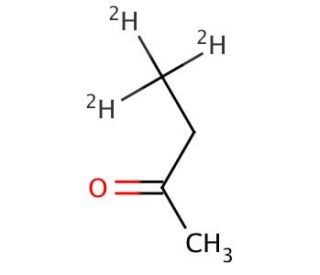 2-Butanone-4,4,4-d3 (CAS 53389-26-7) - chemical structure image