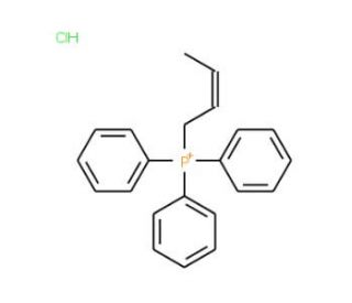 (2-Butenyl)triphenylphosphonium chloride (CAS 13138-25-5) - chemical structure image