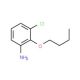 2-Butoxy-3-chloroaniline - chemical structure image
