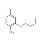 2-Butoxy-4-methylaniline - chemical structure image