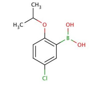 2-Butoxy-5-chlorophenylboronic acid (CAS 352534-88-4) - chemical structure image