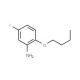 2-Butoxy-5-fluoroaniline - chemical structure image