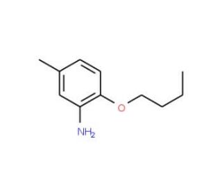 2-Butoxy-5-methylaniline - chemical structure image