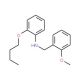 2-Butoxy-N-(2-methoxybenzyl)aniline - chemical structure image