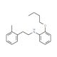 2-Butoxy-N-(2-methylphenethyl)aniline - chemical structure image
