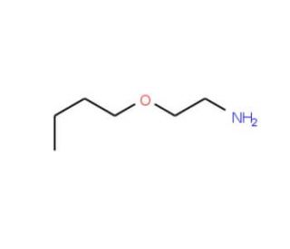 2-butoxyethan-1-amine (CAS 6338-52-9) - chemical structure image