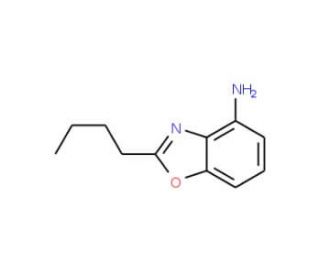 2-Butyl-1,3-benzoxazol-4-amine (CAS 886361-02-0) - chemical structure image