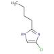 2-Butyl-5-chloro-1H-imidazole (CAS 158365-99-2) - chemical structure image