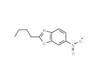 2-Butyl-6-nitro-1,3-benzoxazole - chemical structure image