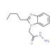 (2-Butyl-benzoimidazol-1-yl)-acetic acid hydrazide - chemical structure image