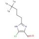 2-Butyl-d3-4-chloro-1H-imidazole-5-carboxaldehyde - chemical structure image