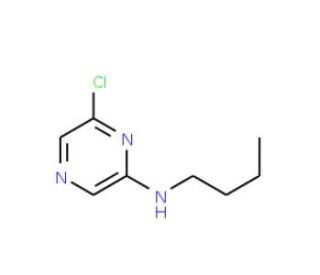 2-Butylamino-6-chloropyrazine (CAS 951884-06-3) - chemical structure image