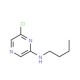 2-Butylamino-6-chloropyrazine (CAS 951884-06-3) - chemical structure image