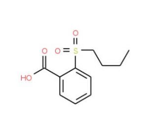 2-(Butylsulfonyl)benzoic acid - chemical structure image