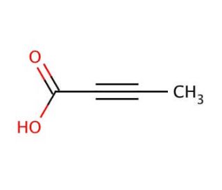 2-Butynoic acid (CAS 590-93-2) - chemical structure image