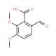 2-Carboxy-3,4-dimethoxybenzaldehyde (CAS 519-05-1) - chemical structure image