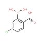 2-Carboxy-5-chlorophenylboronic acid (CAS 874290-67-2) - chemical structure image