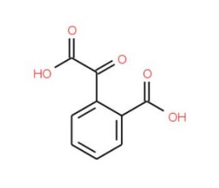 2-(Carboxycarbonyl)benzoic acid (CAS 528-46-1) - chemical structure image