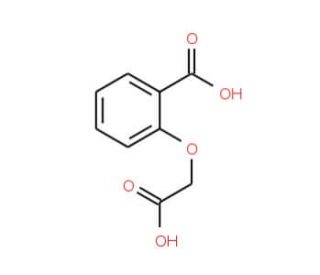 2-(Carboxymethoxy)benzoic acid (CAS 635-53-0) - chemical structure image