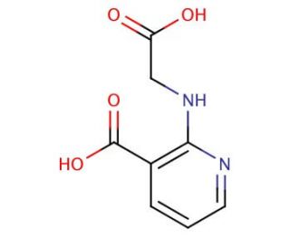 2-(Carboxymethylamino) Nicotinic Acid - chemical structure image