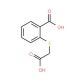 2-(Carboxymethylthio)benzoic acid (CAS 135-13-7) - chemical structure image