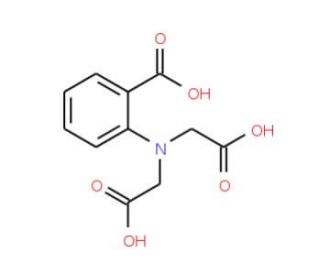 (2-Carboxyphenyl)iminodiacetic acid (CAS 1147-65-5) - chemical structure image