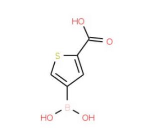 2-Carboxythiophene-4-boronic acid (CAS 913835-91-3) - chemical structure image