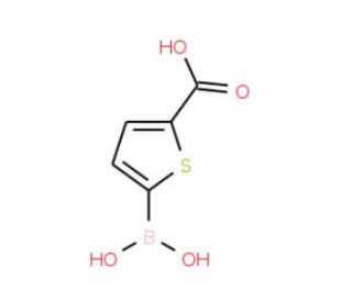 2-Carboxythiophene-5-boronic acid (CAS 465515-31-5) - chemical structure image