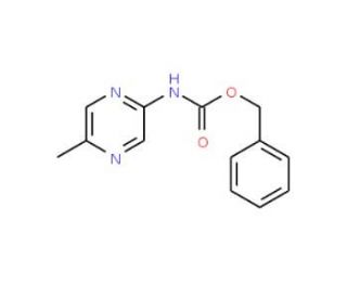 2-(Cbz-Amino)-5-methylpyrazine (CAS 1033418-57-3) - chemical structure image