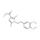 2-chloro-1-{1-[2-(3,4-dimethoxyphenyl)ethyl]-2,5-dimethyl-1H-pyrrol-3-yl}ethanone - chemical structure image