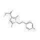 2-chloro-1-{1-[2-(4-fluorophenyl)ethyl]-2,5-dimethyl-1H-pyrrol-3-yl}ethanone - chemical structure image