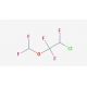 2-Chloro-1,1,2-trifluoroethyl difluoromethyl ether (CAS 13838-16-9) - chemical structure image