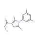 2-chloro-1-[1-(3,5-difluorophenyl)-2,5-dimethyl-1H-pyrrol-3-yl]ethanone - chemical structure image