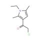 2-chloro-1-(1-ethyl-2,5-dimethyl-1H-pyrrol-3-yl)ethanone - chemical structure image