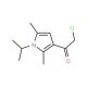 2-chloro-1-(1-isopropyl-2,5-dimethyl-1H-pyrrol-3-yl)ethanone - chemical structure image
