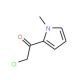 2-chloro-1-(1-methyl-1H-pyrrol-2-yl)ethanone (CAS 23694-02-2) - chemical structure image