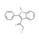 2-Chloro-1-(1-methyl-2-phenyl-1H-indol-3-yl)-ethanone - chemical structure image
