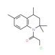 2-Chloro-1-(2,2,4,6-tetramethyl-3,4-dihydro-2H-quinolin-1-yl)-ethanone (CAS 364745-60-8) - chemical structure image
