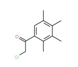 2-chloro-1-(2,3,4,5-tetramethylphenyl)ethanone (CAS 153275-53-7) - chemical structure image