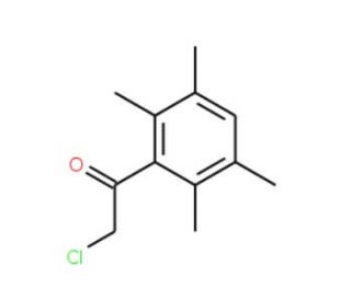 2-chloro-1-(2,3,5,6-tetramethylphenyl)ethanone (CAS 50690-13-6) - chemical structure image