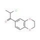 2-Chloro-1-(2,3-dihydro-benzo[1,4]dioxin-6-yl)-propan-1-one - chemical structure image