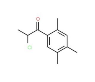 2-Chloro-1-(2,4,5-trimethyl-phenyl)-propan-1-one - chemical structure image