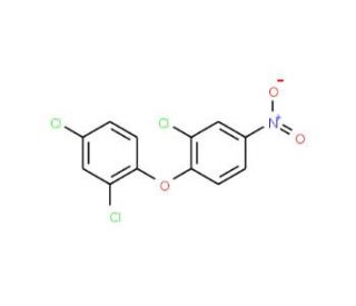 2-Chloro-1-(2,4-dichlorophenoxy)-4-nitrobenzene (CAS 22544-04-3) - chemical structure image