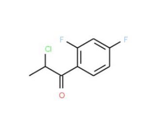 2-chloro-1-(2,4-difluorophenyl)propan-1-one - chemical structure image