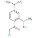 2-chloro-1-(2,4-diisopropylphenyl)ethanone - chemical structure image