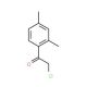 2-chloro-1-(2,4-dimethylphenyl)ethanone (CAS 2623-45-2) - chemical structure image