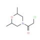 2-Chloro-1-(2,6-dimethyl-morpholin-4-yl)-ethanone - chemical structure image
