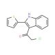 2-chloro-1-(2-thien-2-yl-1H-indol-3-yl)ethanone - chemical structure image