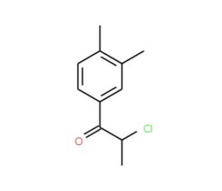 2-Chloro-1-(3,4-dimethyl-phenyl)-propan-1-one - chemical structure image